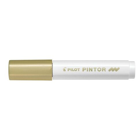 Pilot Pintor Marker Bullet Medium 4.5mm Tip Gold