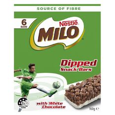 Milo Cereal Snack Bars 6 Pack