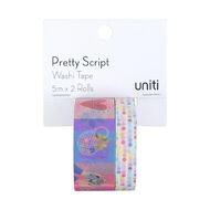 Pretty Script Washi Tape 2 Pack
