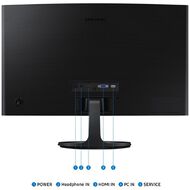 Samsung 27 inch S36GD FHD 100Hz Curved Monitor