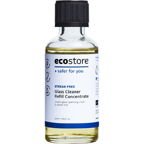 Ecostore Glass Cleaner Refill Concentrate 50ml