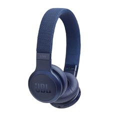 JBL Live 400BT On-Ear Wireless Headphones Blue Mid