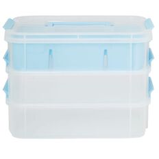 Uniti Craft 3 Layer Handle Box & Tray