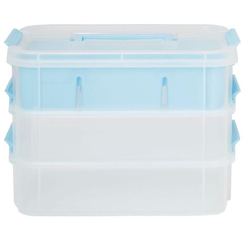 Uniti Craft 3 Layer Handle Box & Tray