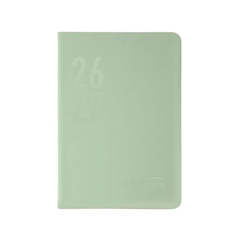 Letts of London Diary Mid Year A5 Week to View Conscious Sage 2026 2027