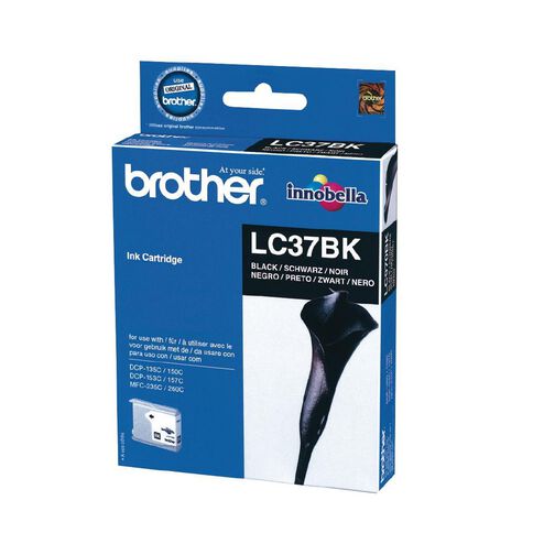 Brother Ink LC37 Black (350 Pages)
