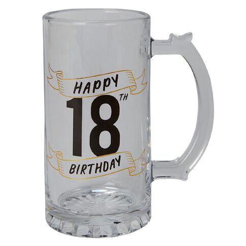 Party Inc 18th Beer Stein 490ml