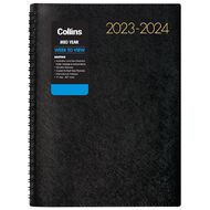 Collins 2025-26 Diary Mid Year Boston 3 Week to View A5 A5