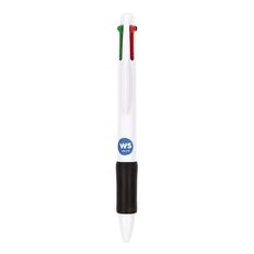 WS 4 Colour Grip Ballpoint Pen Multi-Coloured