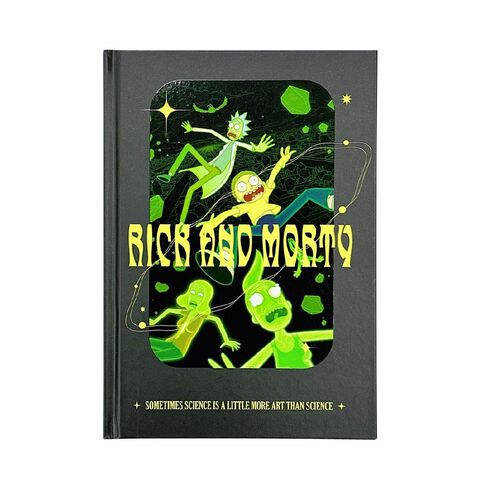 Ricky and Morty Warner Bros Hardback Notebook A5