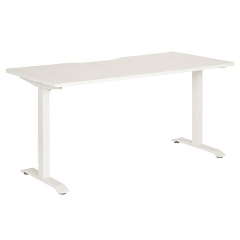 Jasper J Emerge Straight Scallop Desk 1500 WhtWht