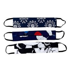 Anna Stretton Anna Stretton Kids' Dual Layer Fabric Face Mask 3 Pack
