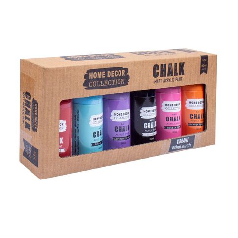 Chalk Paint Kit Vibrant 60ml Each