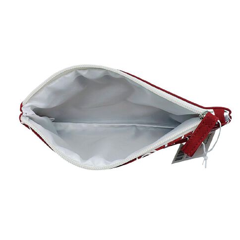 Uniti Kiwiana Single Zip Pencil Case Red