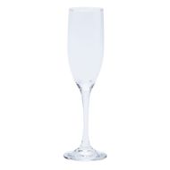 Living & Co Traditional Flute Glass 6 Pack 180ml Clear