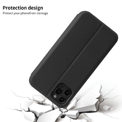 INTOUCH iPhone 13 Milano Wallet Case Black