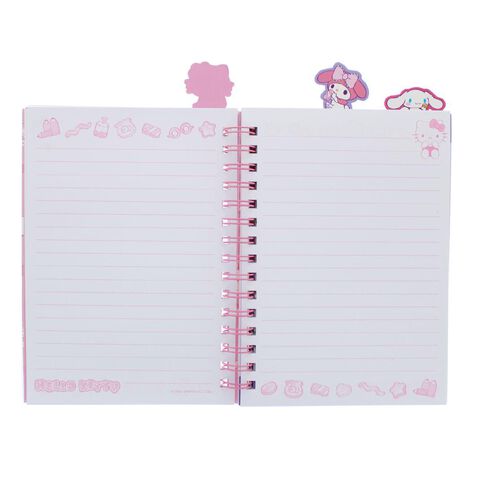 Hello Kitty Sweets Glitter Notebook