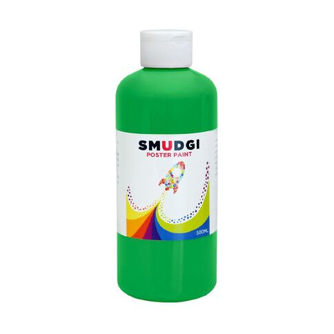 Jasart Smudgi Poster Paint Green 500ml