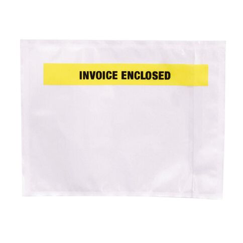 WS Packing Invoice Enclosed Labelope 100 Pack