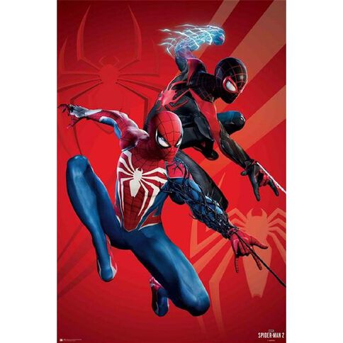 Spider-Man Spirax Marvel Spiderman Poster #9 Multi-Coloured A5
