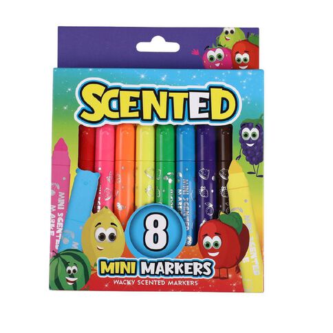 Mini Scented Markers 8 Colours