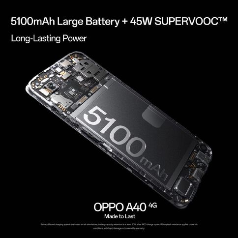 OPPO A40 4G with One NZ Prepay Sim White