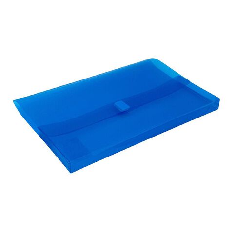 WS Expanding Document Wallet FC Loop/Hook Fastening Seal Assorted