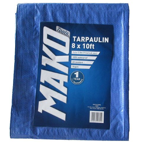 Mako Tarpaulin 70gsm 8ft x 10ft