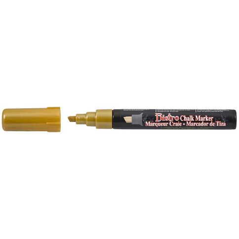 MARVY #483 Bistro Chisel Tip Chalk Marker Gold
