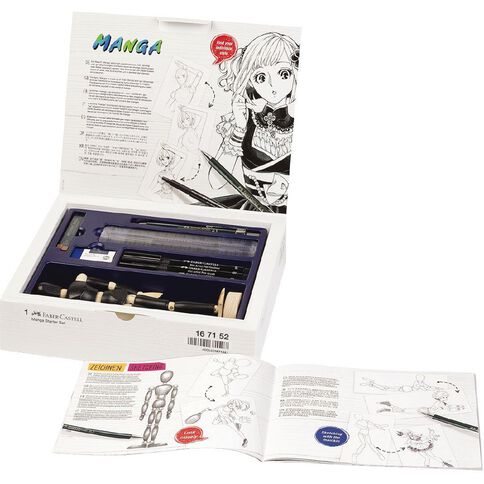 Faber-Castell Manga Starter Set Pitt Artist Pens