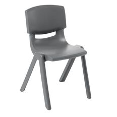 Eden Squad Indoor/Outdoor Stacker Chair Grey