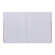 WS Lecture Book 2B4 7mm Ruled Hardcover 94 Leaf Red