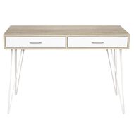 Workspace Metro II Desk Oak
