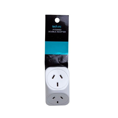Tech.Inc Pyramid Double Adapter