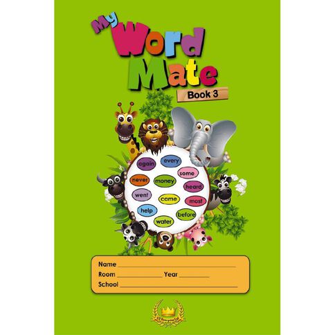 GT My Word Mate Book 3 Green Mid