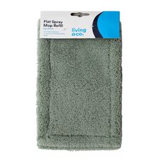 Living & Co Flat Spray Mop Refill Sage Sage Living & Co Flat Spray Mop Refill Sage Sage