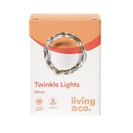 Living & Co Twinkle Light Silver