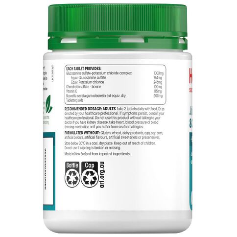 Healtheries Jointex Plus Glucosamine 1000mg & Chondroitin 100 120s