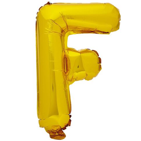 Artwrap Foil Balloon F Gold 35cm