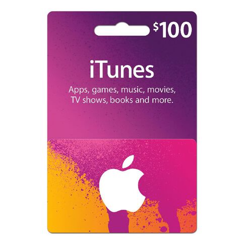 Apple Itunes $100