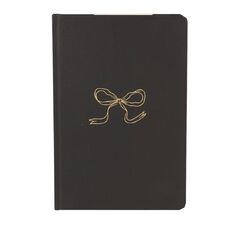 Uniti Stationery Urban Noir Bow A5 Hard Cover Notebook