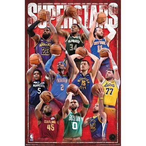 NBA Poster #36 NBA Superstars of 2025