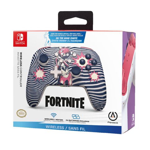 PowerA Nintendo Switch Wireless Controller Fortnite Cuddle Team Leader
