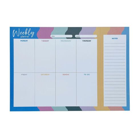 WS 2026 Planner Pad Multi-Coloured