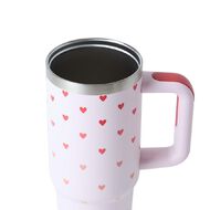 Seymours Stainless Steel Versa Cup with Straw Printed Assorted