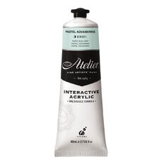Atelier S1 Acrylic Paint Pastel Aquamarine 80ml