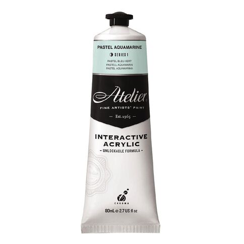 Atelier S1 Acrylic Paint Pastel Aquamarine 80ml