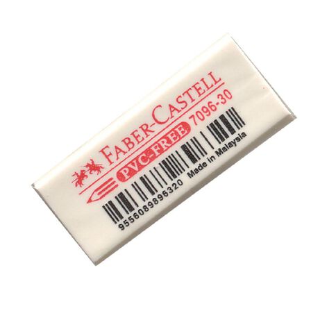 Faber-Castell Eraser PVC Free Small Loose White