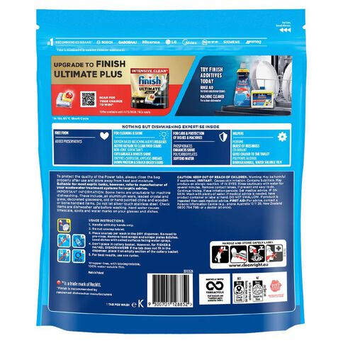 Finish Power Dishwashing Tablets Lemon 48 Pack