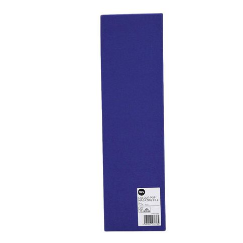 WS Colour Pop Magazine File Blue